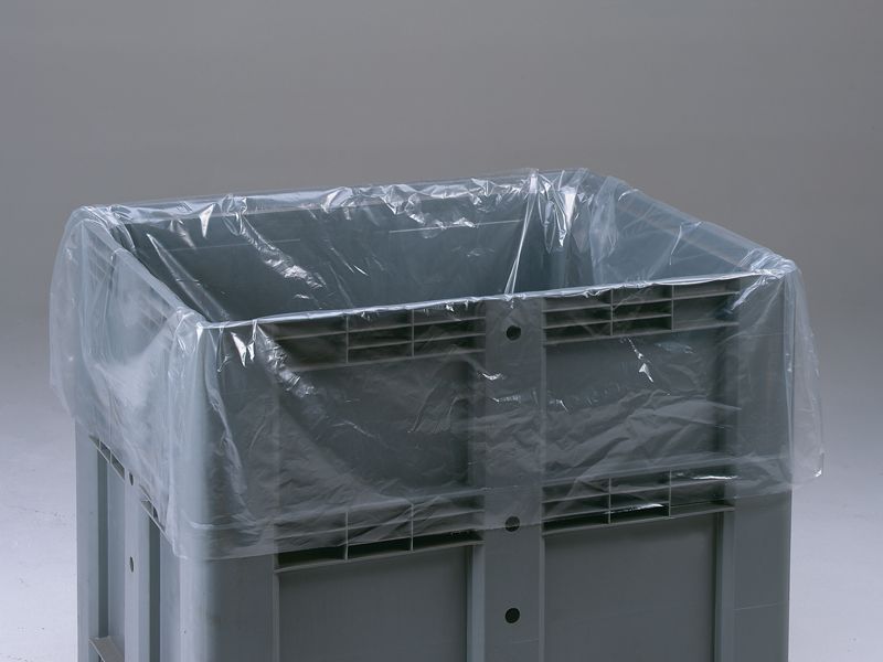 Müllsack 2.000L für Palettenbox, 120x100 cm, transparant, 50mu, Karton à 25  Stück
